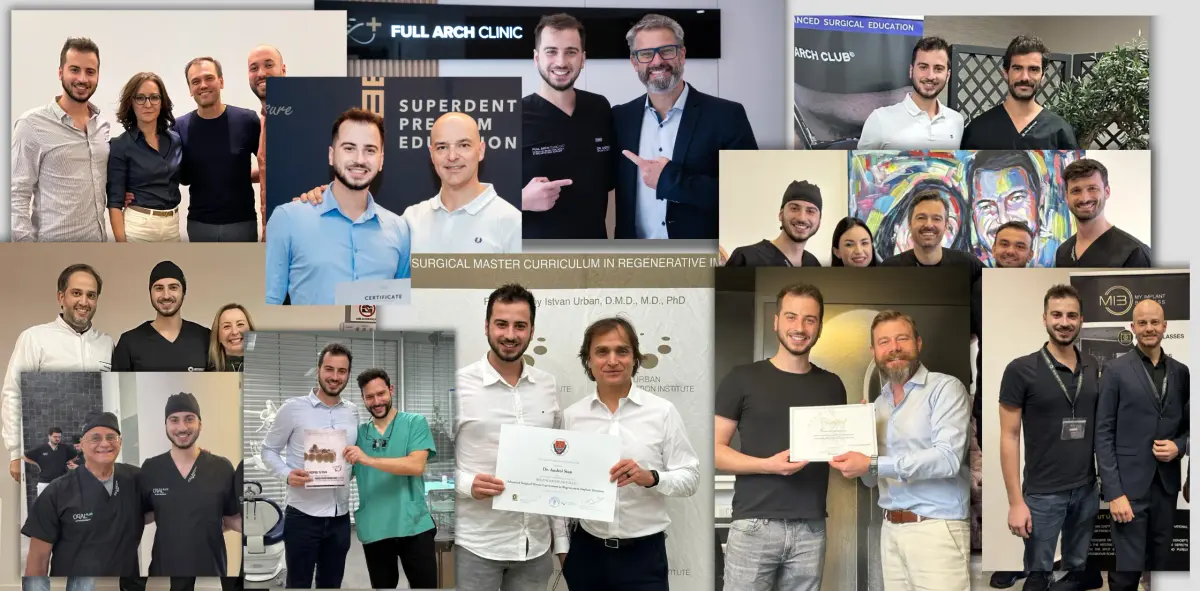 Cursuri și stagii de implantologie urmate de echipa Full Arch Clinic