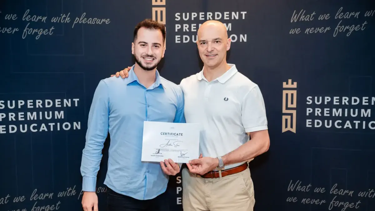 Dr. Ramón Gómez Meda alături de Dr. Andrei Stan, București 2026