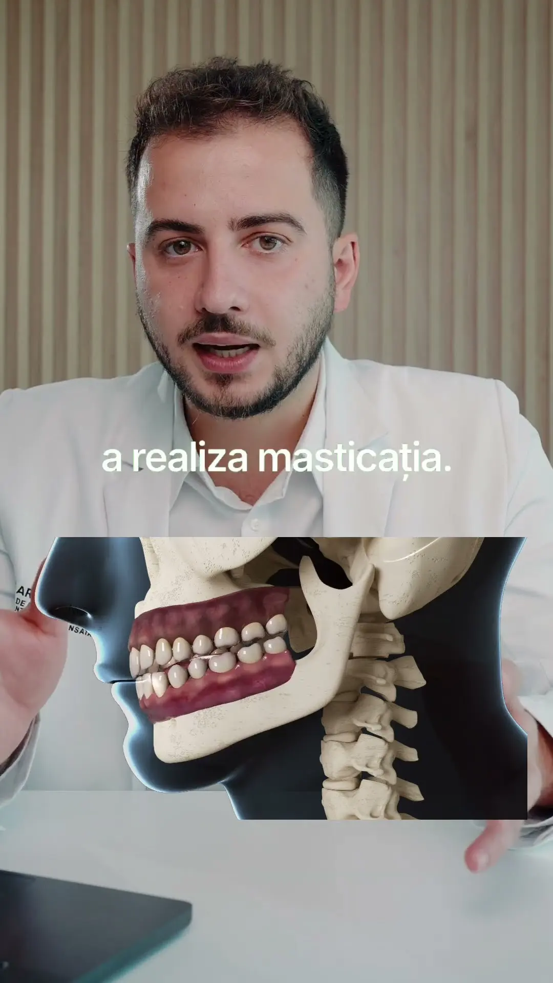 Lucrarea de sus a căzut, cea de jos se mișca. Ce s-a făcut